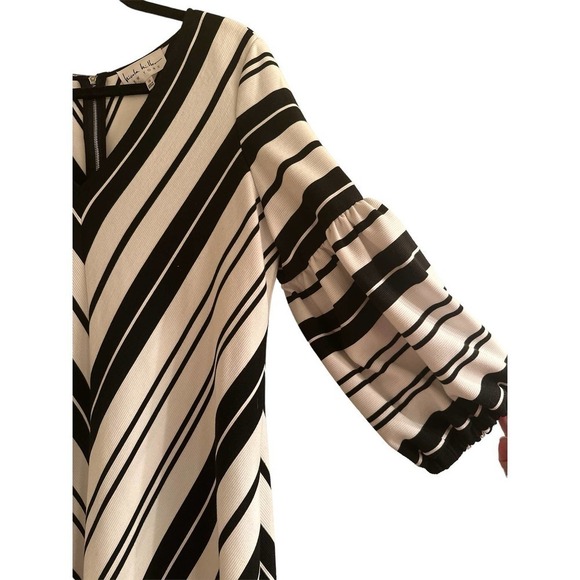 NICOLE Miller Chevron Print Dress - Picture 2 of 5